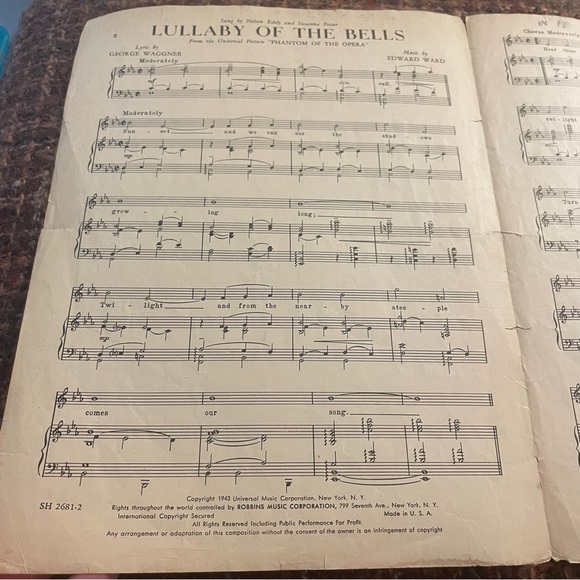 Vintage Sheet Music: 12 classic songs of the 20s, 30s, and 40s - Picture 3 of 15